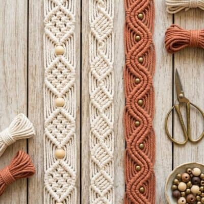 ceintures en macramé