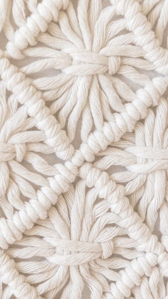 noeuds en macramé